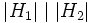 |H_1| \mid |H_2|